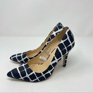 Adam Lippes For Target Womens High Heel 8 Blue